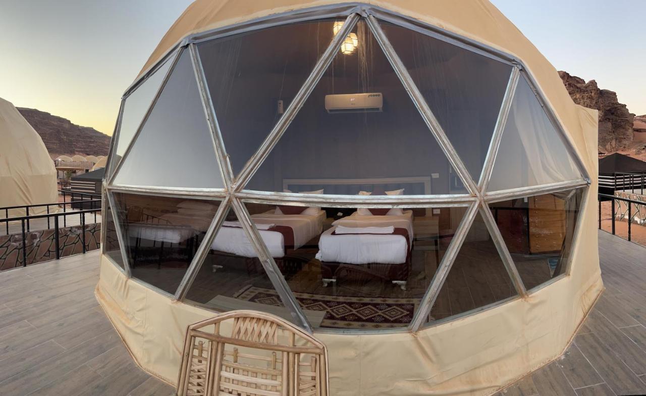 Magic Mountain Camp Leilighet Wadi Rum Eksteriør bilde