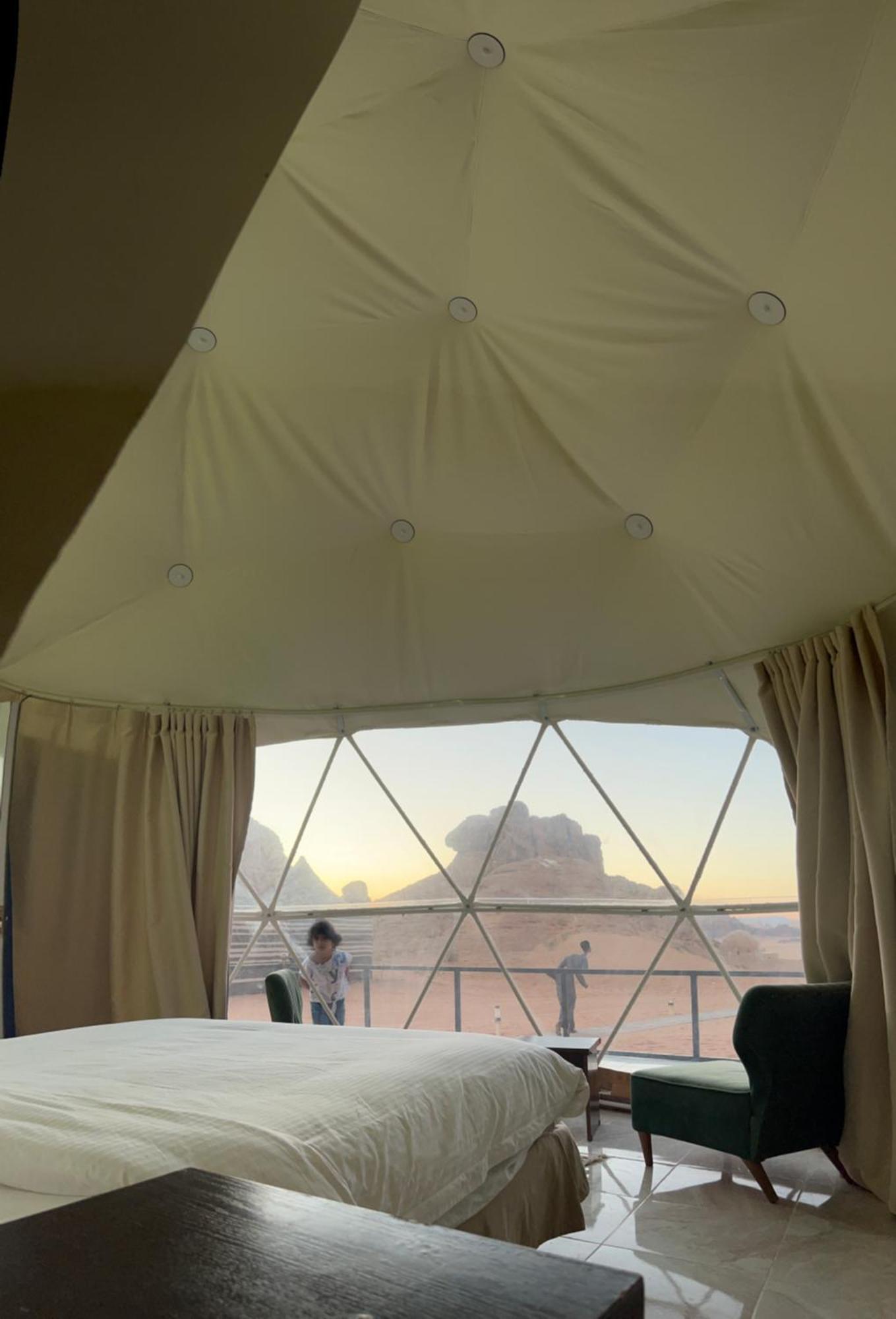 Magic Mountain Camp Leilighet Wadi Rum Eksteriør bilde