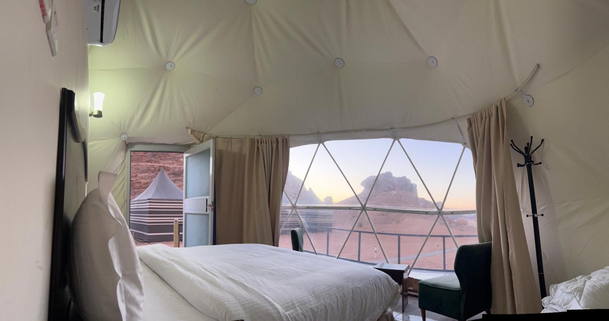 Magic Mountain Camp Leilighet Wadi Rum Eksteriør bilde