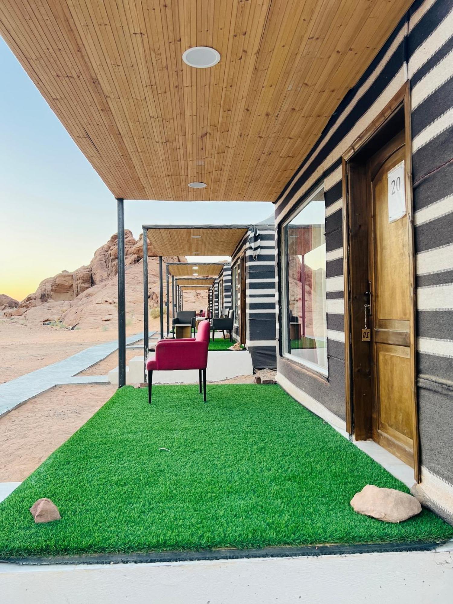 Magic Mountain Camp Leilighet Wadi Rum Eksteriør bilde