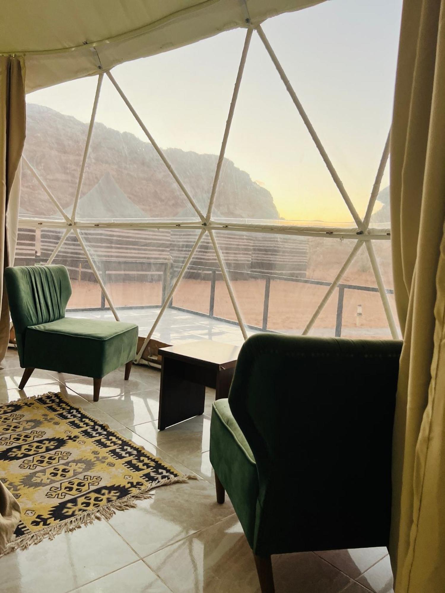 Magic Mountain Camp Leilighet Wadi Rum Eksteriør bilde