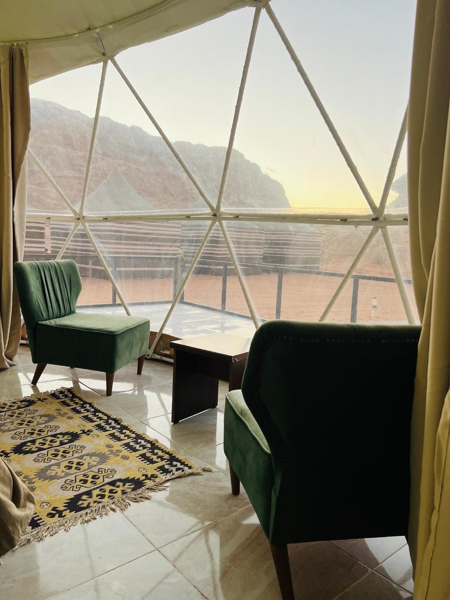 Magic Mountain Camp Leilighet Wadi Rum Eksteriør bilde
